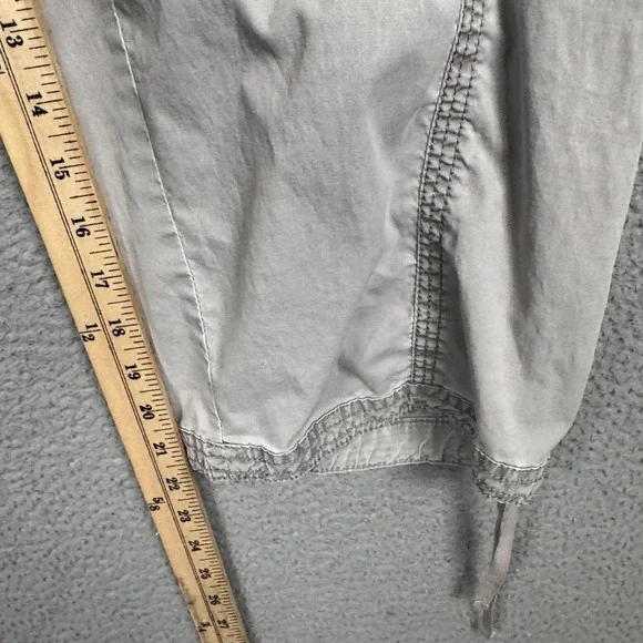 Eileen Fisher Pants Womens 22W Gray Capri Crop Outdoor Coastal Resort Vacation - Picture 8 of 10